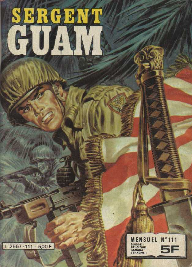 Scan de la Couverture Sergent Guam n 111